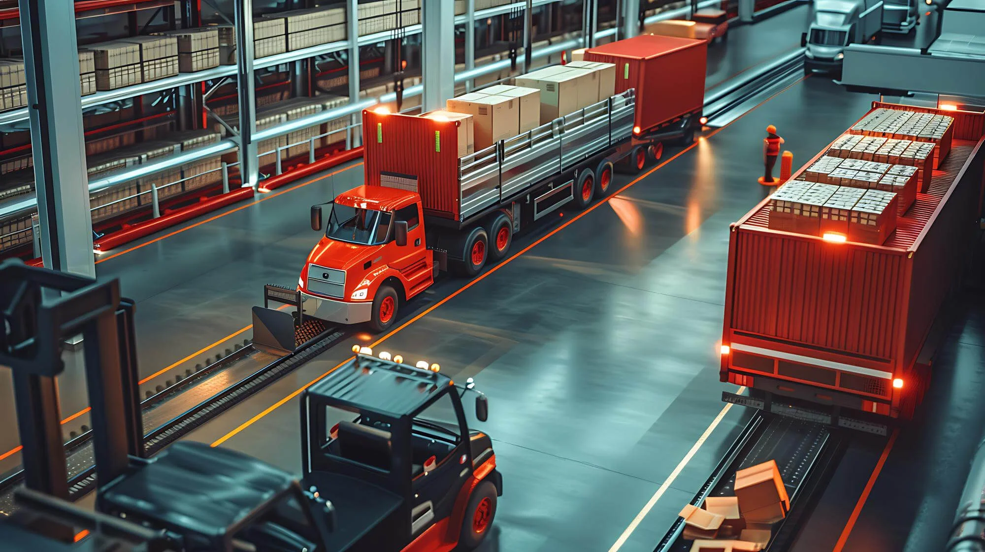 Logistics and transportation BPO tracking agent